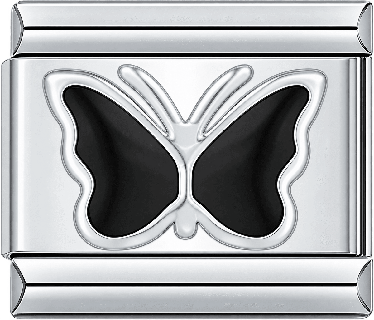 Black Butterfly Single Charm