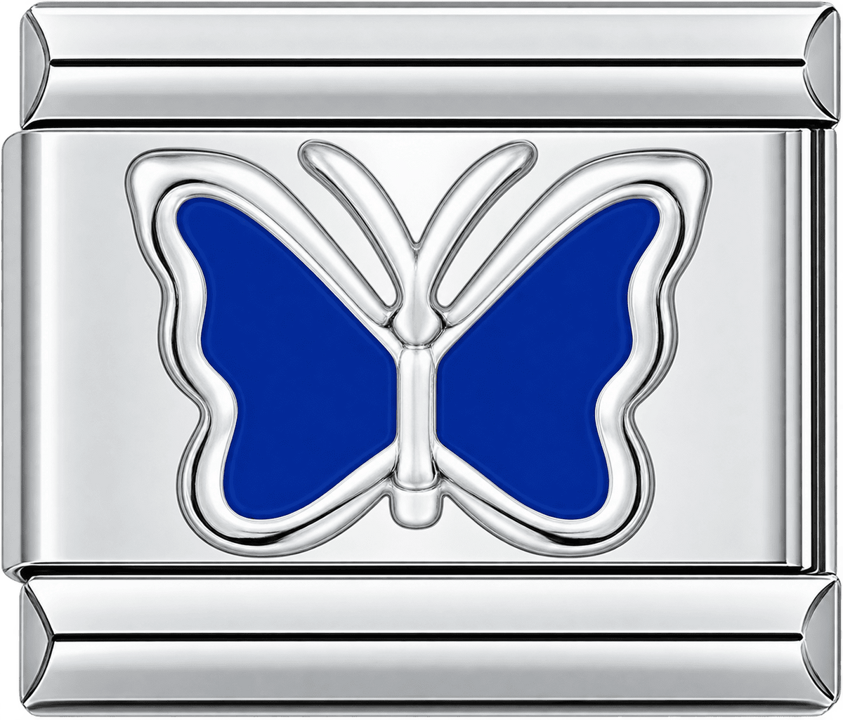 Blue Butterfly Single Charm