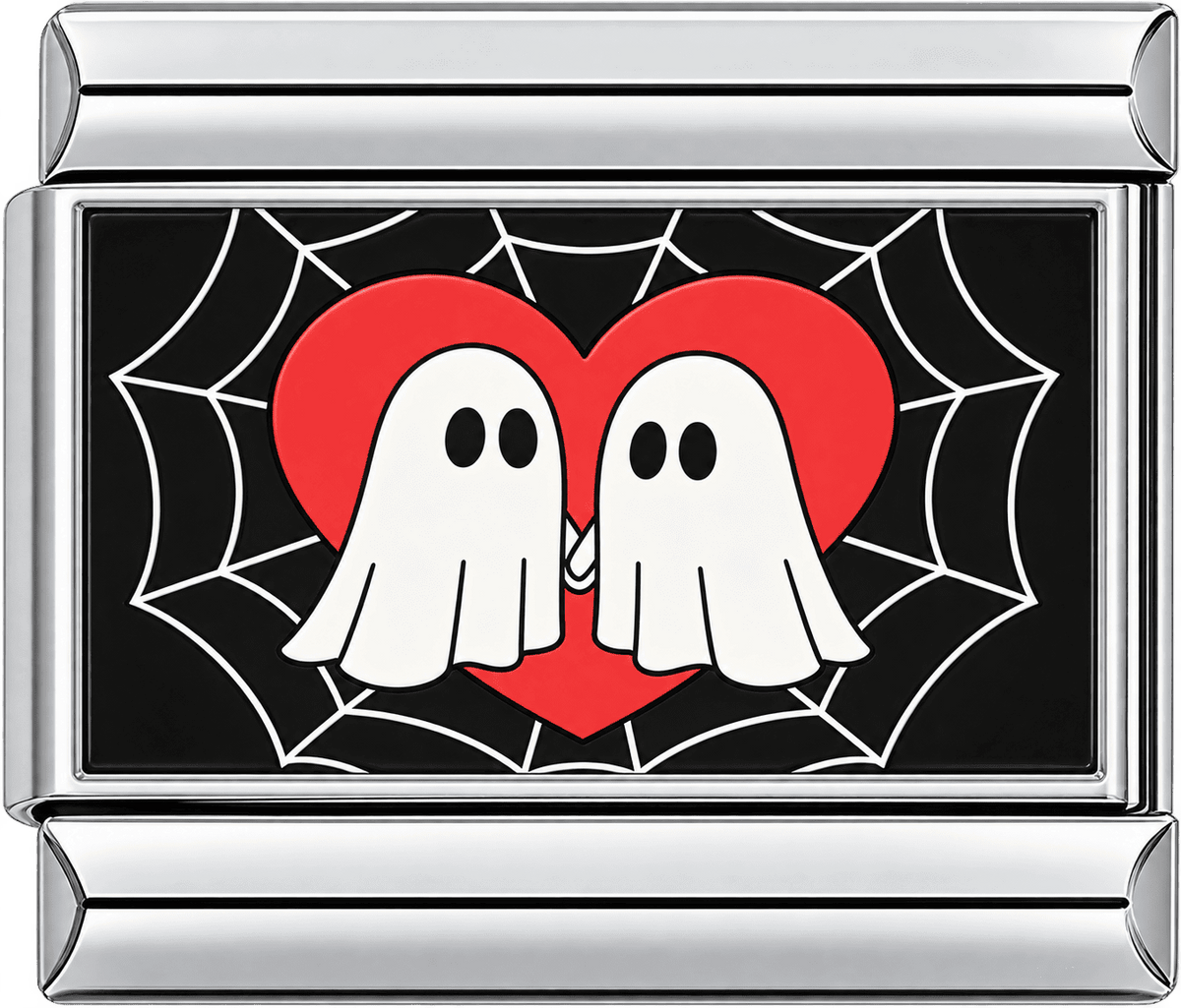 Ghost Love Heart Web Single Charm