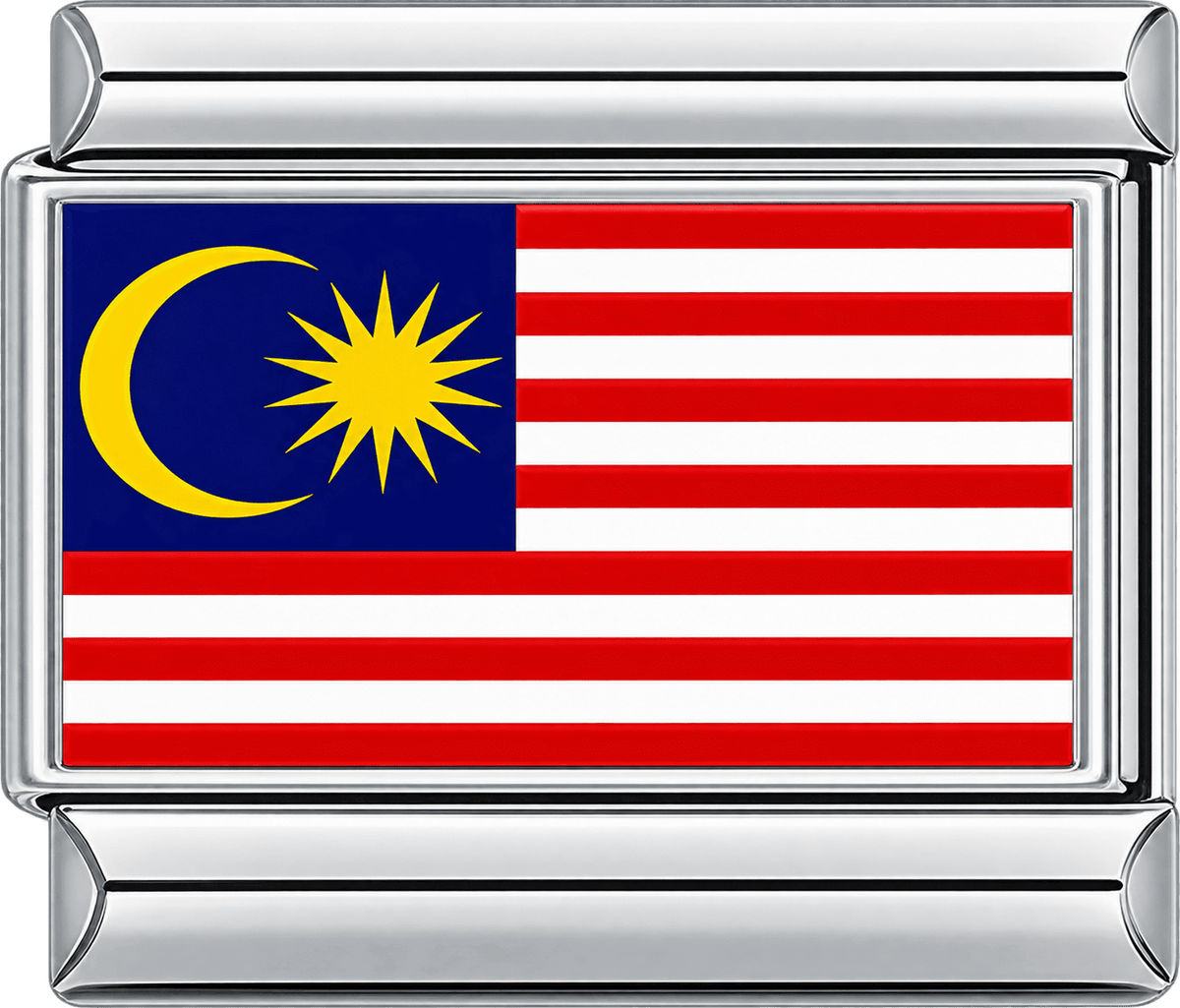 Malaysia Flag Single Charm