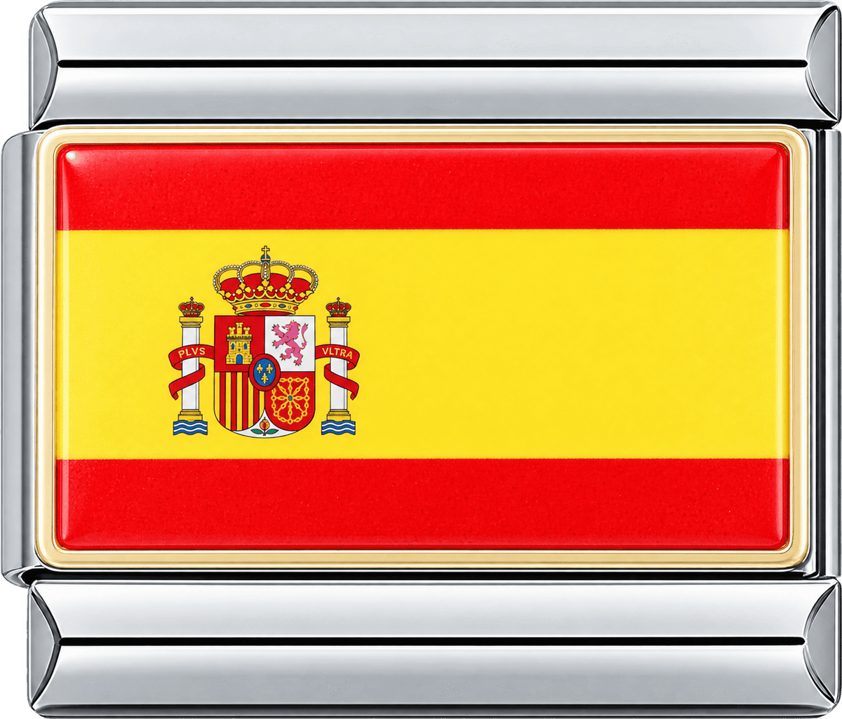 Spain Flag Single Charm