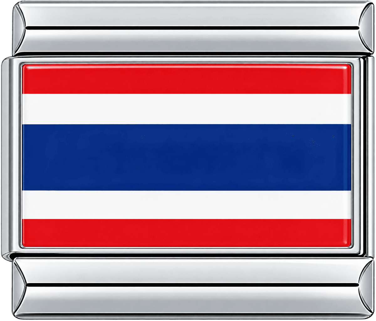Thailand Flag Single Charm