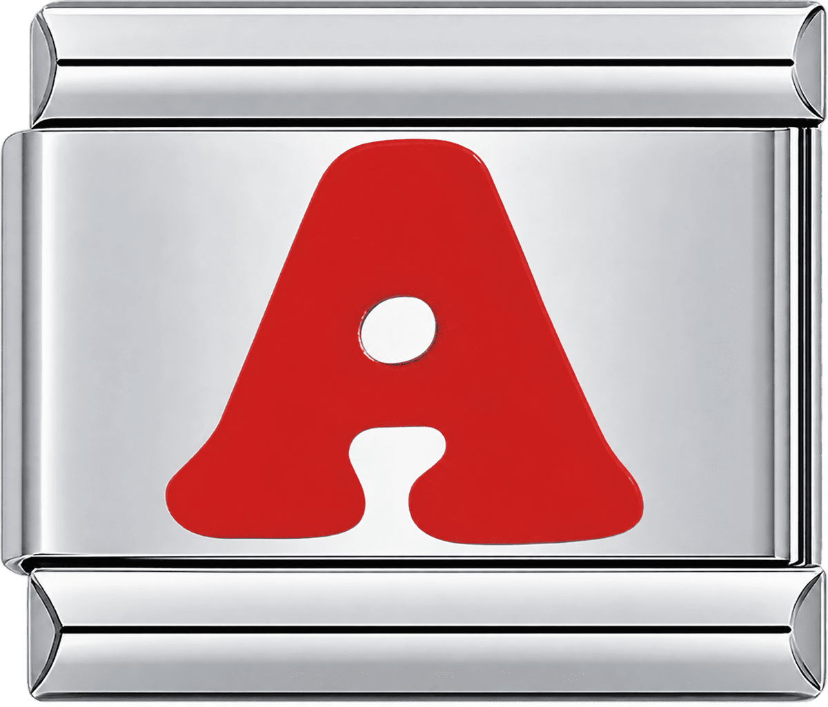 Red Letter A Single Charm