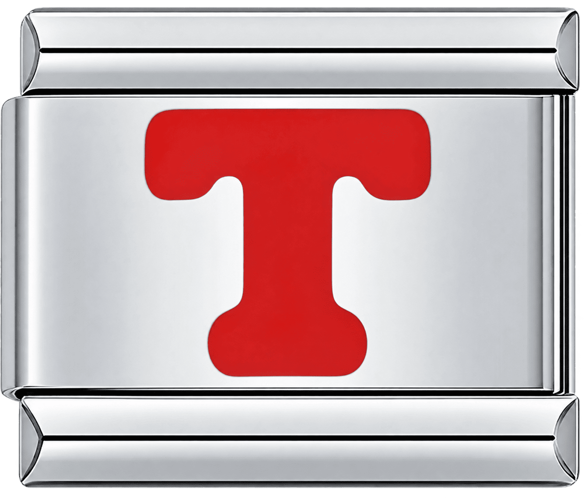 Red Letter T Single Charm