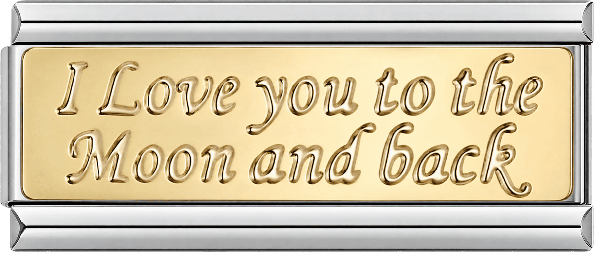 I Love You To The Mooon And Back Double Charm