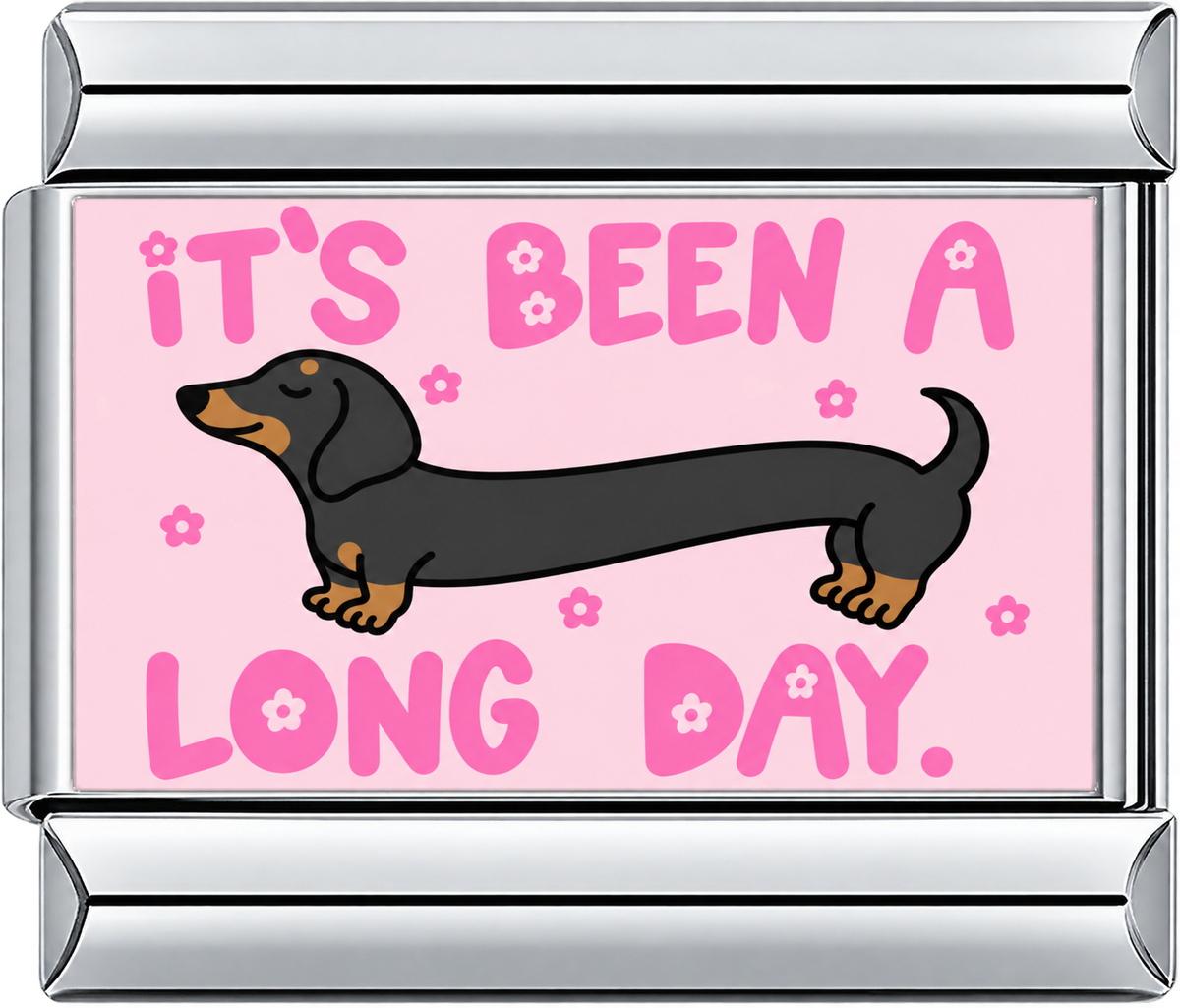 Long Day Dachshund Single Charm
