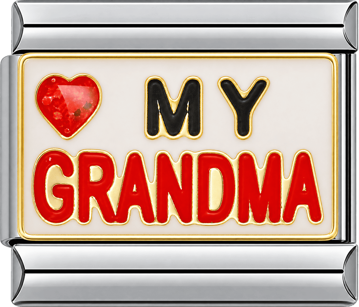 Love My Grandma Single Charm