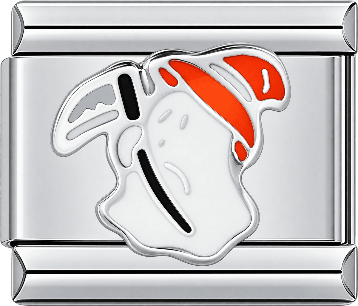 Pumpkin Night Ghost Halloween Single Charm