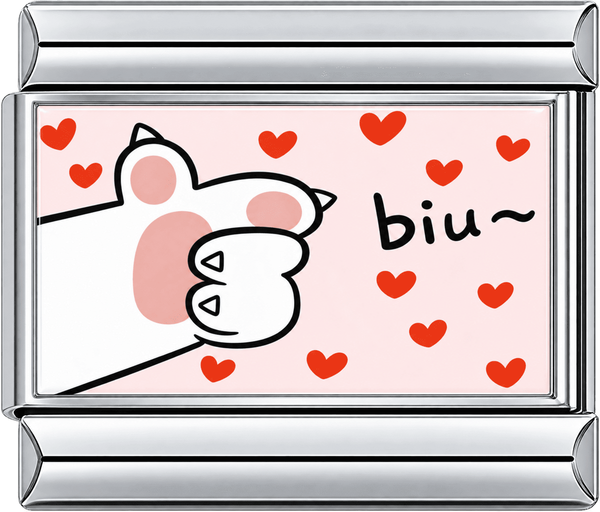 Biu Kitty Kiss Single Charm