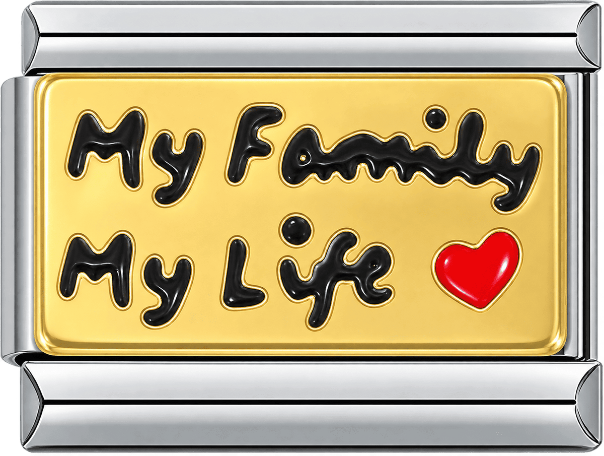 My Family My Life Single Charm