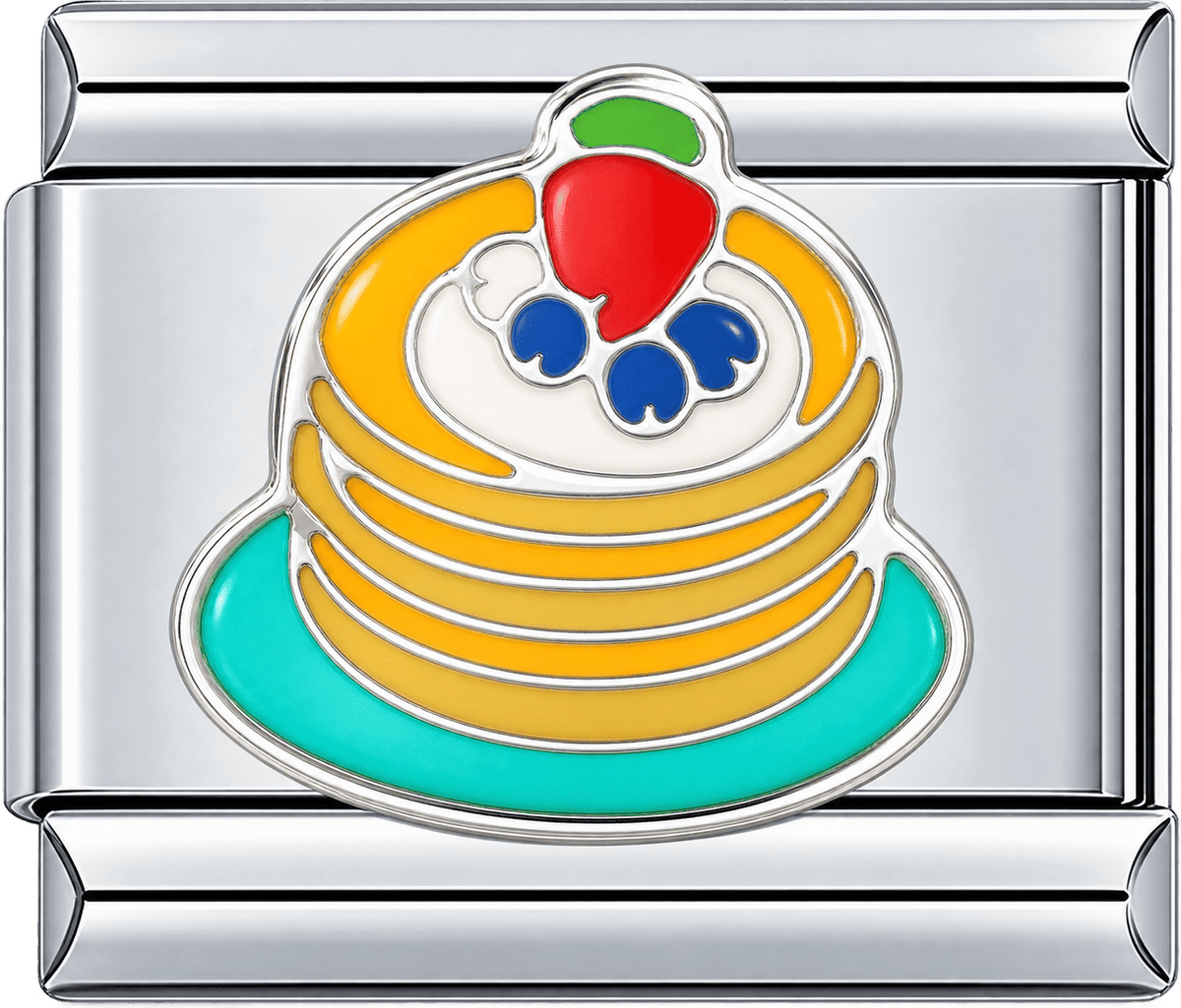 Berry Pancake Stack Single Charm