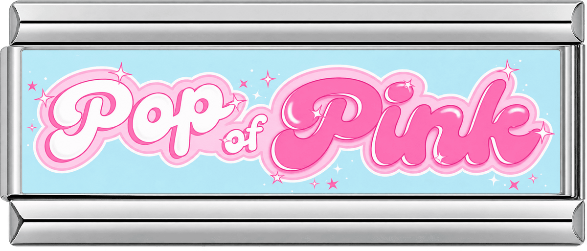 Pop of Pink Double Charm