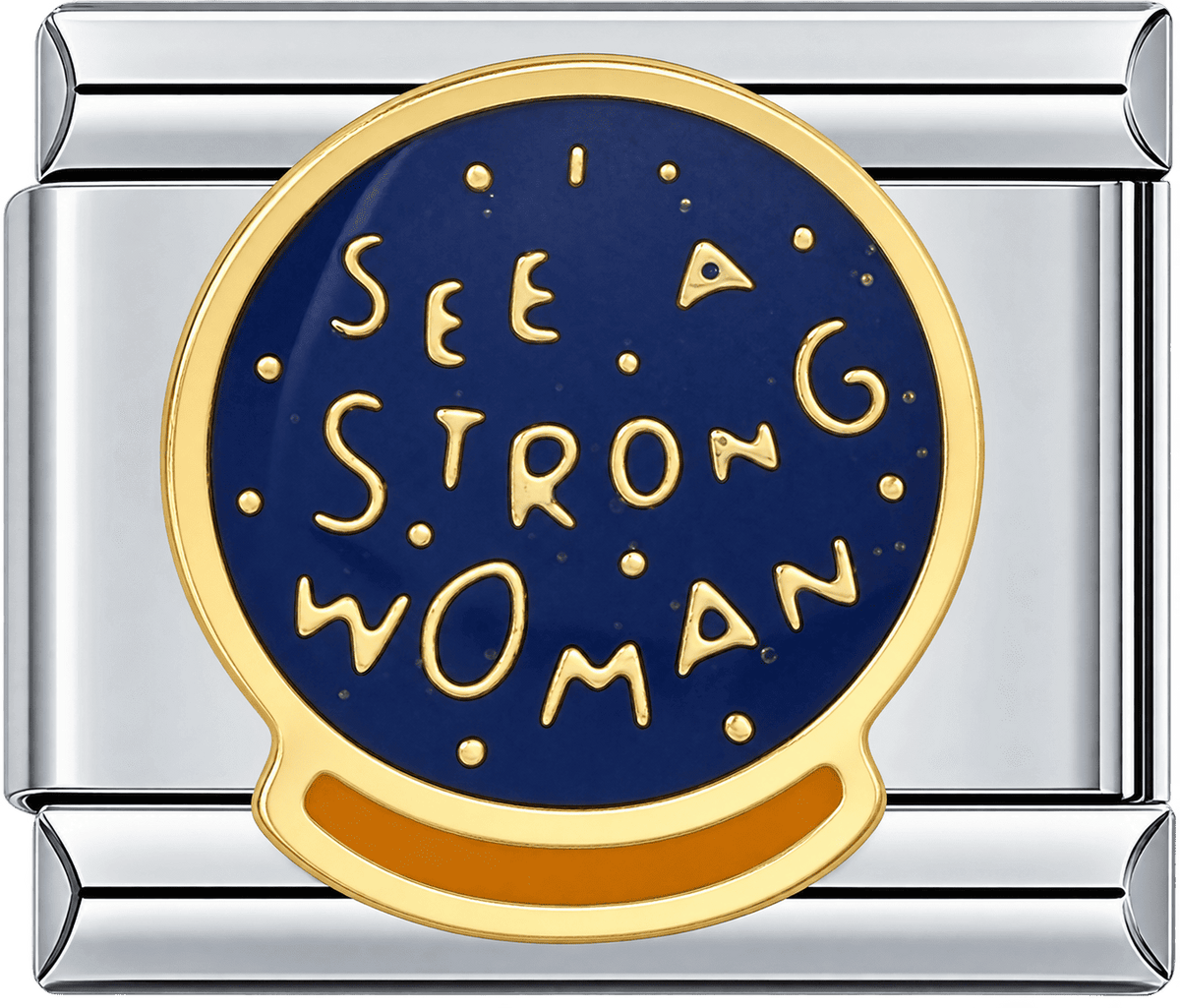See A Strong Woman Single Charm