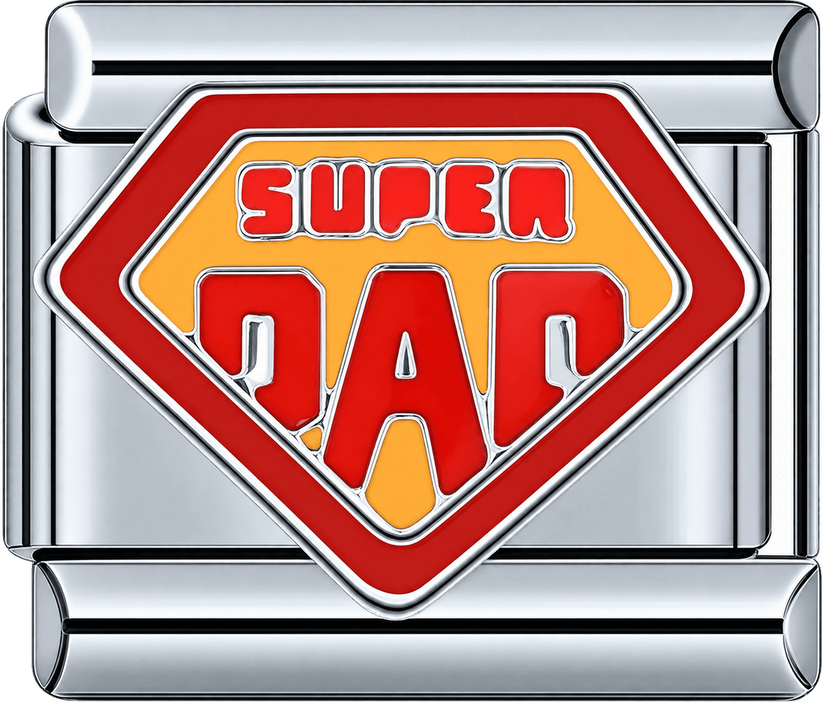 Super Dad Single Charm
