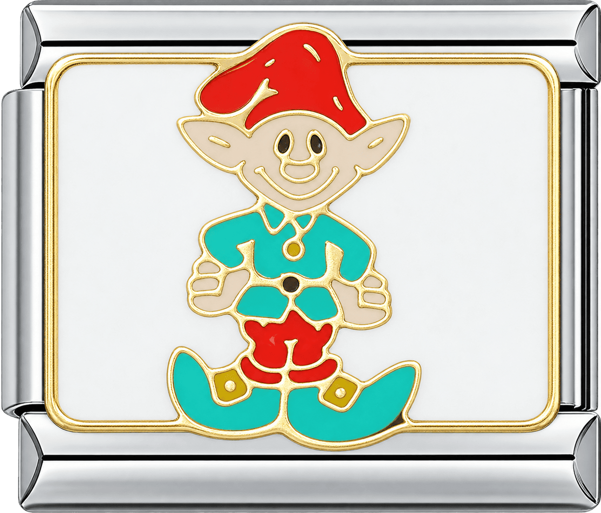Christmas Elf Single Charm