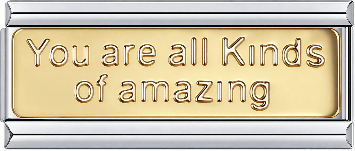 You Are All Kinds of Amazing Double Charm