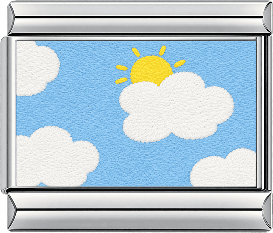 Sunny Cloudscape Single Charm