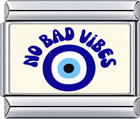 No Bad Vibes Evil Eye Single Charm
