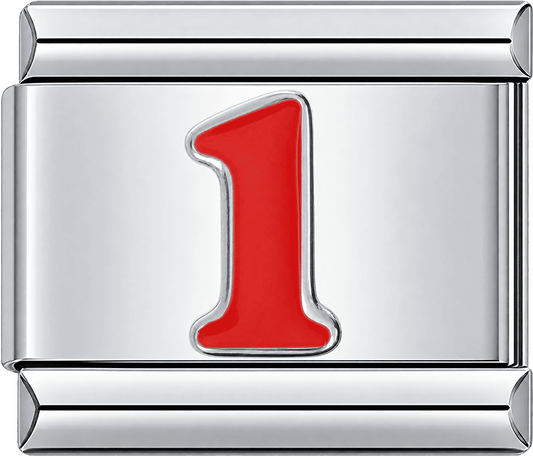 Red Number 1 Single Charm