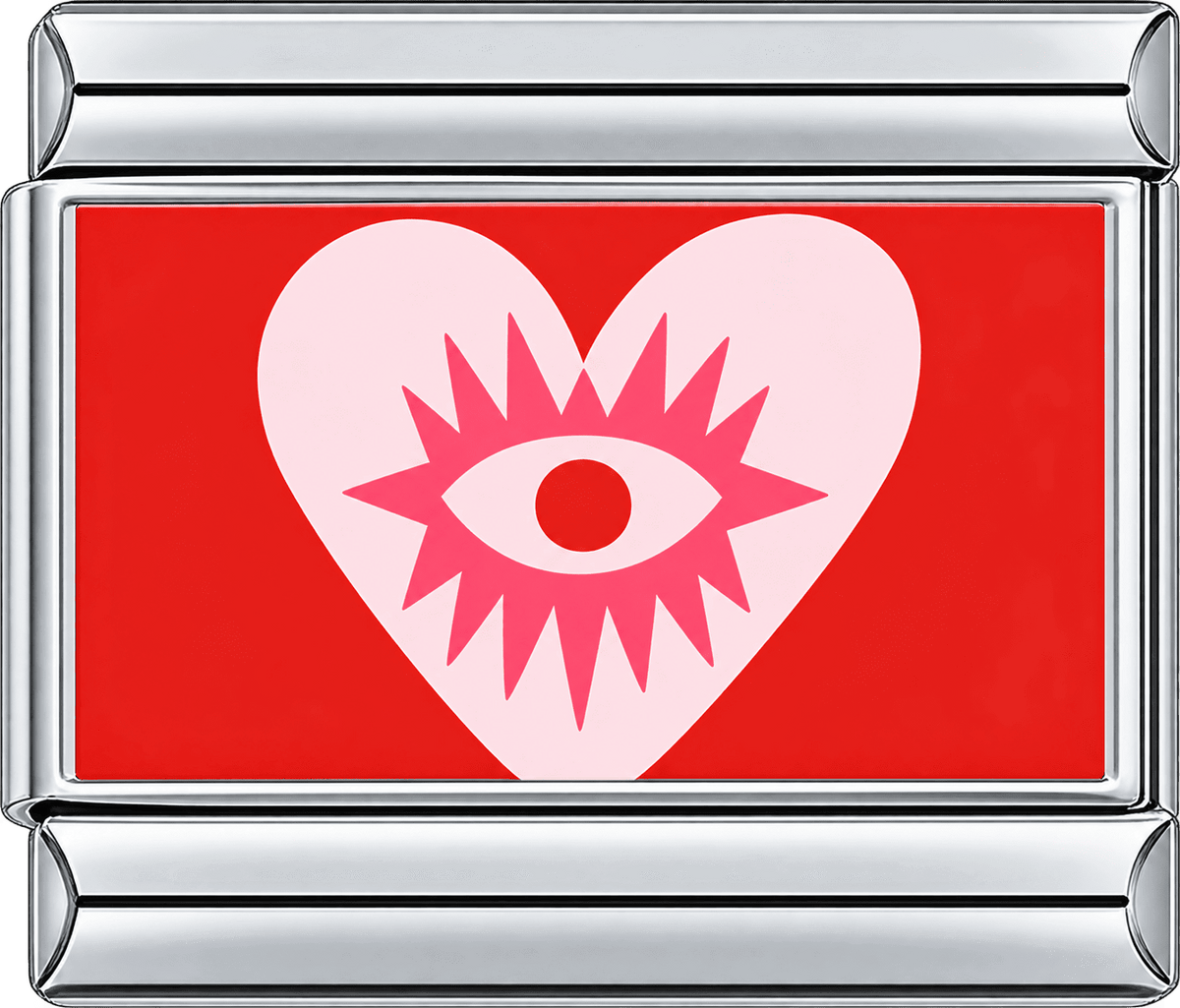 Heartburst Evil Eye Single Charm