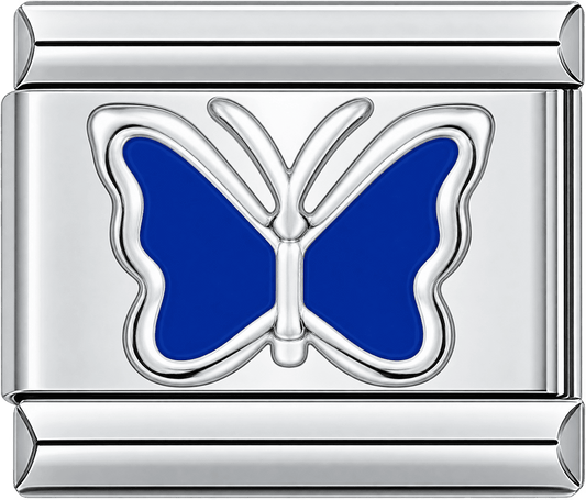 Blue Butterfly Single Charm