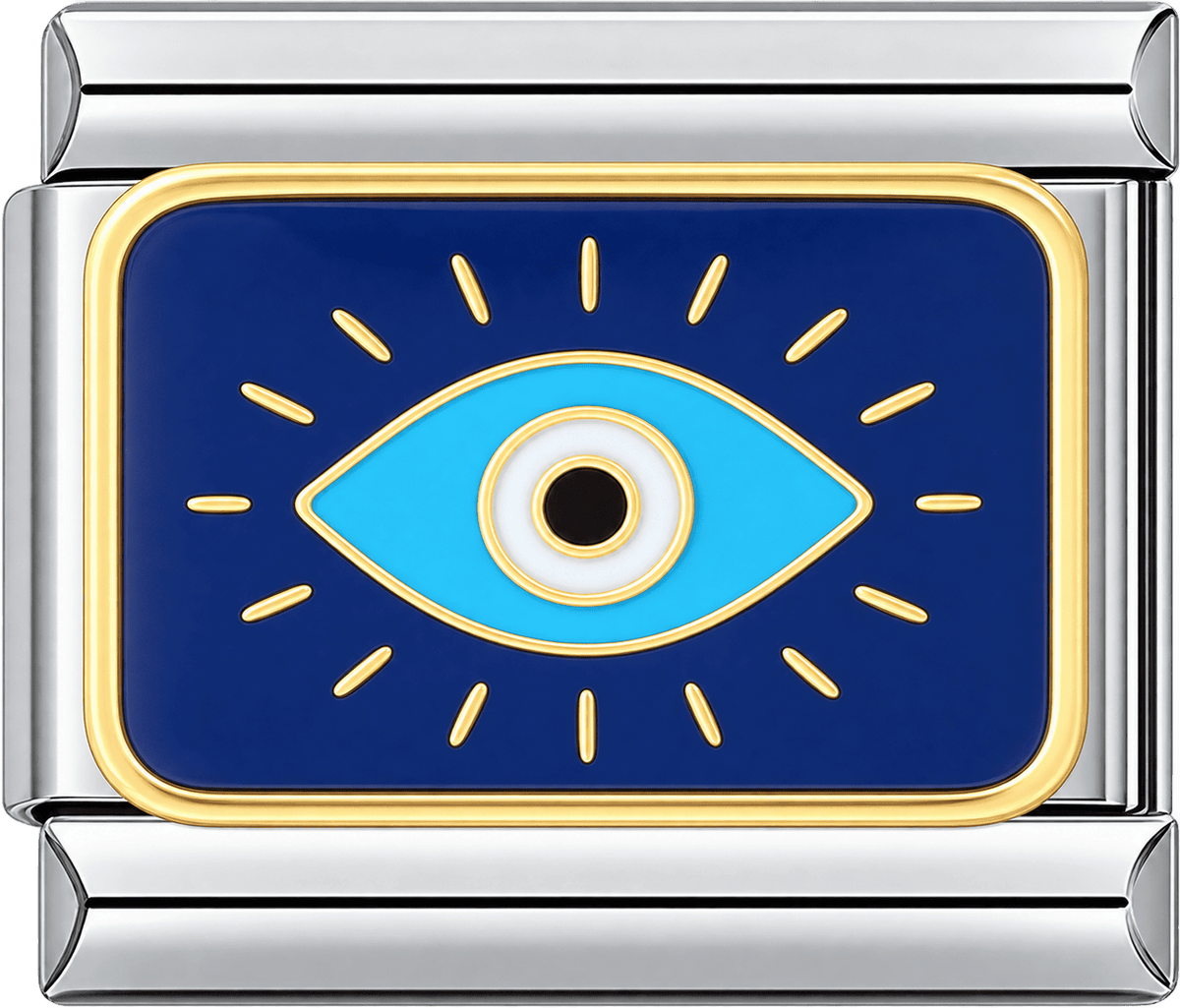 Azure Halo Evil Eye Single Charm