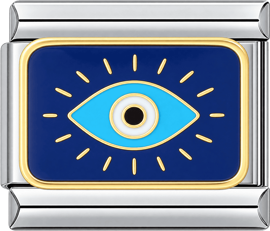 Azure Halo Evil Eye Single Charm