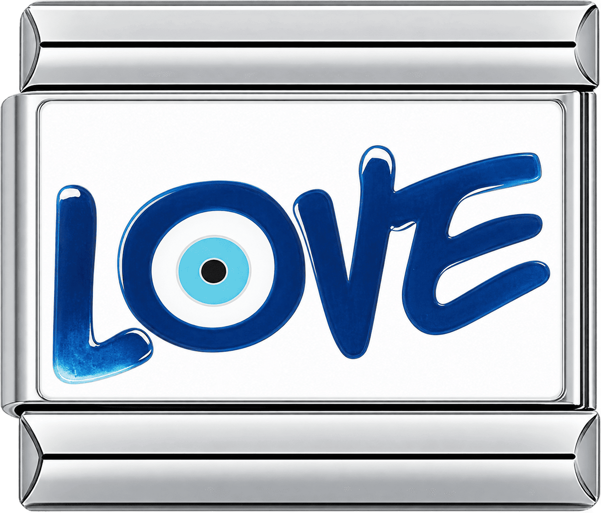 Evil Eye Love Single Charm
