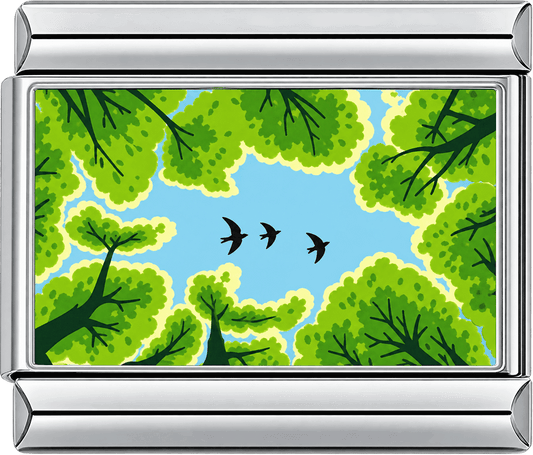 Forest Canopy Flight Single Charm