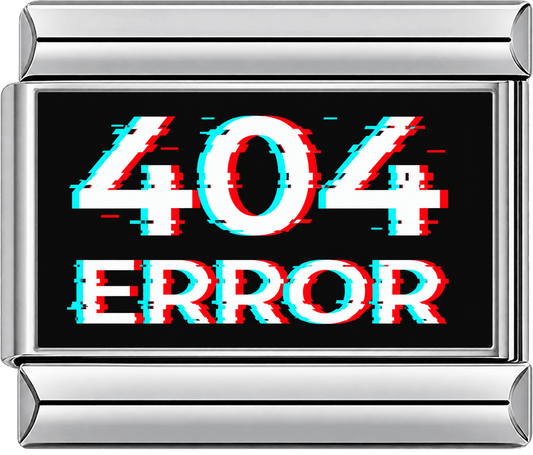 404 Error Single Charm