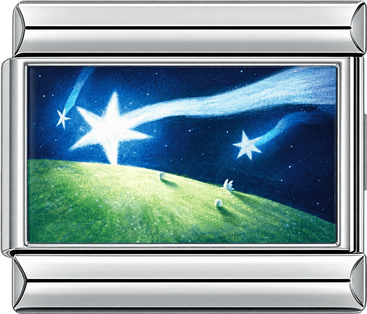 Starlit Comet Meadow Single Charm