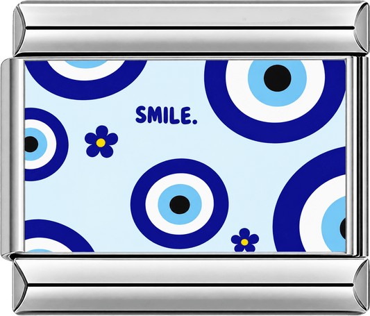 Smile Evil Eye Single Charm