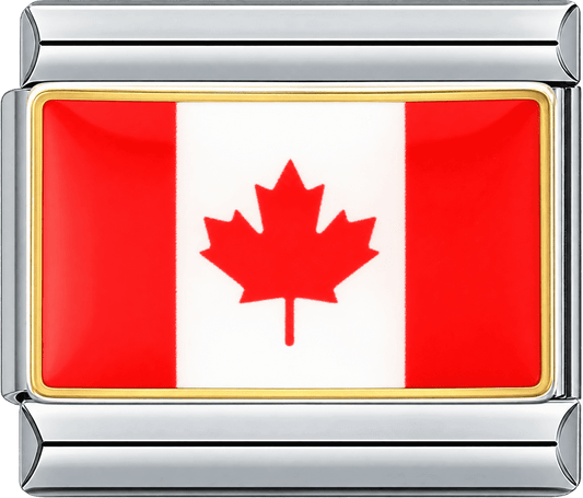 Canada Flag Single Charm