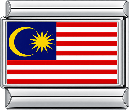 Malaysia Flag Single Charm