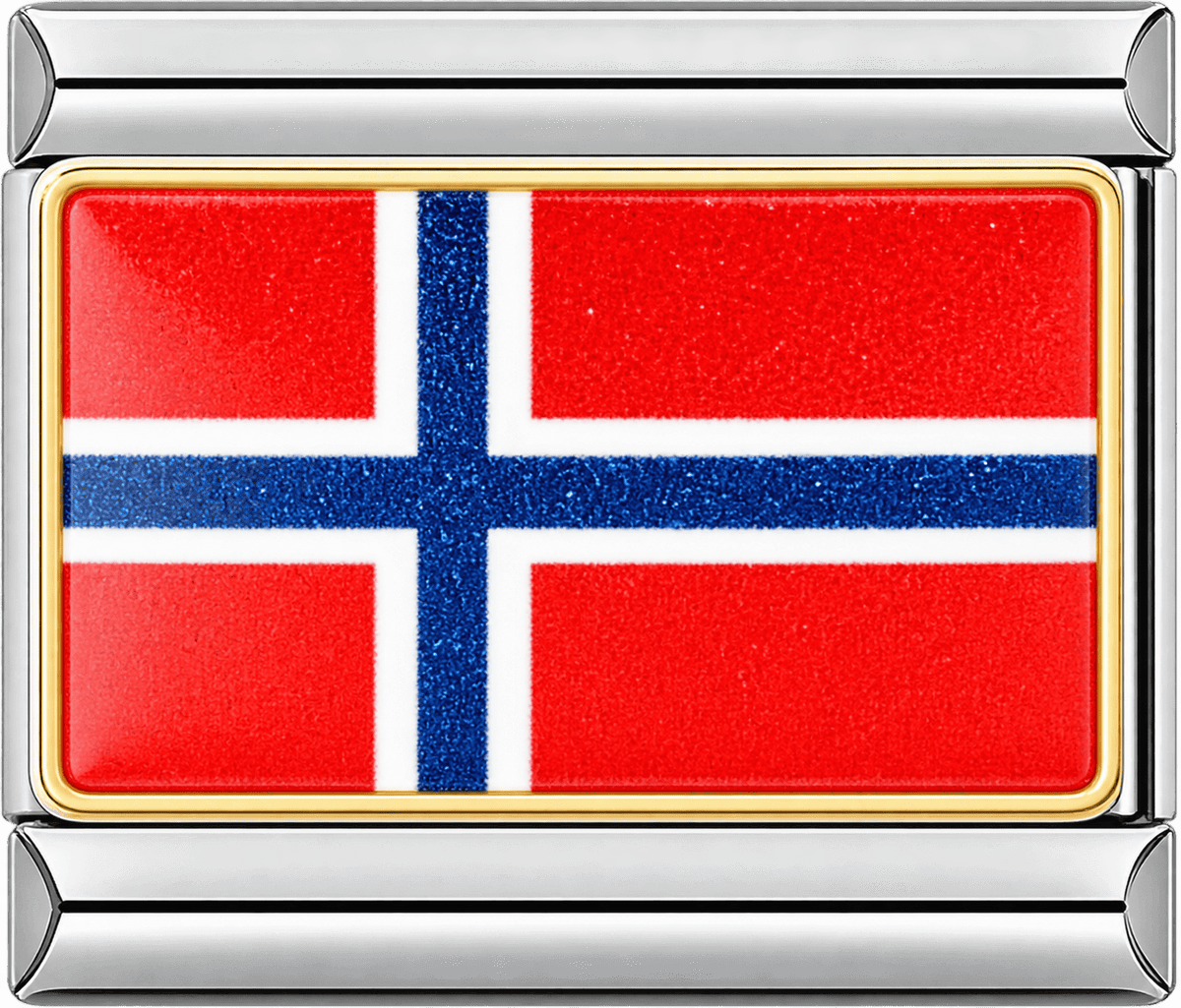 Norway Flag Single Charm