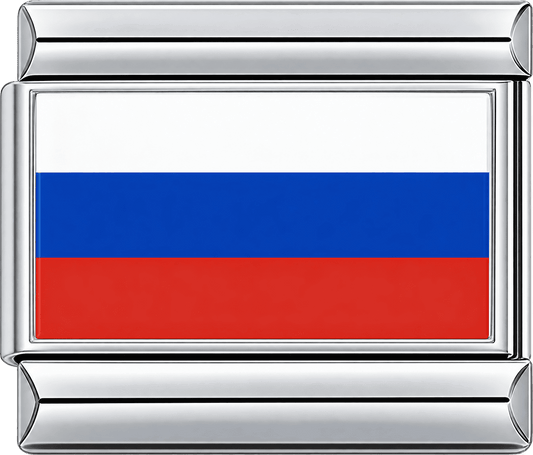 Russia Flag Single Charm