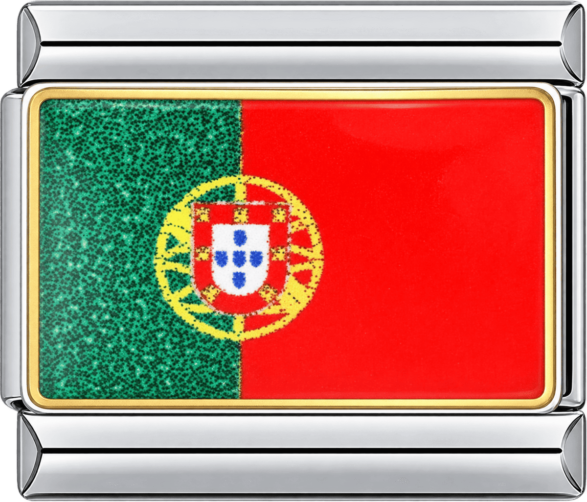 Portugal Flag Single Charm