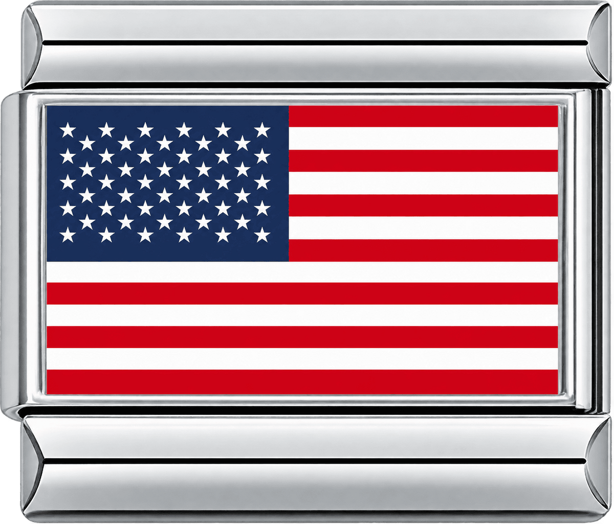 United States Flag Single Charm