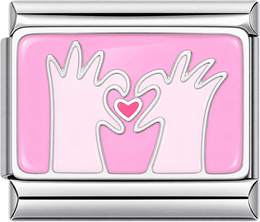 Finger Heart Single Charm