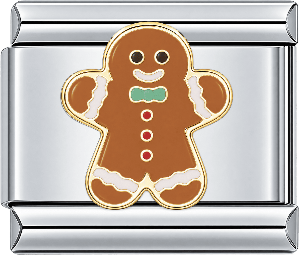Classic Gingerbread Boy Single Charm
