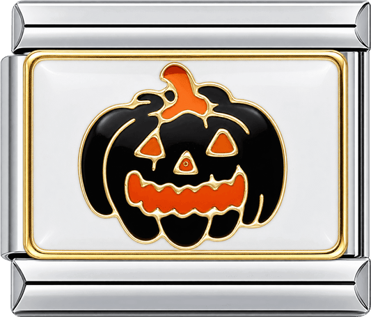 Black Jack O’ Lantern Halloween Single Charm