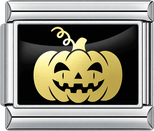 Smiling Jack O’Lantern Single Charm
