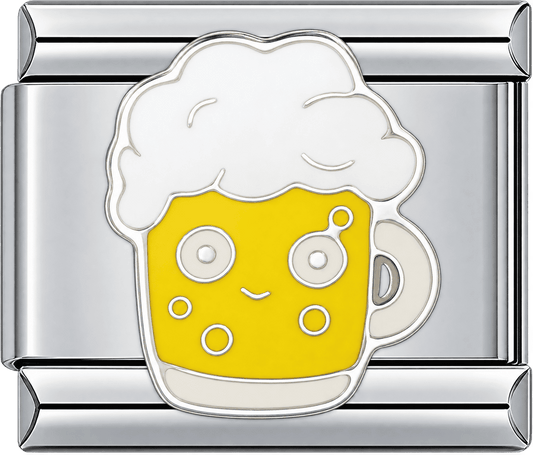 Foamy Beer Mug Single Charm