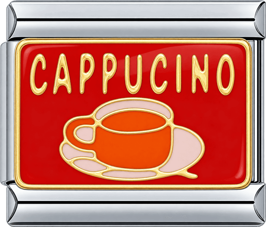 Cappuccino Sign Single Charm