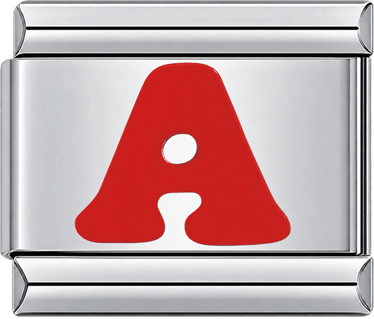 Red Letter A Single Charm