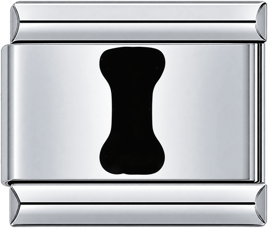 Black Letter I Single Charm
