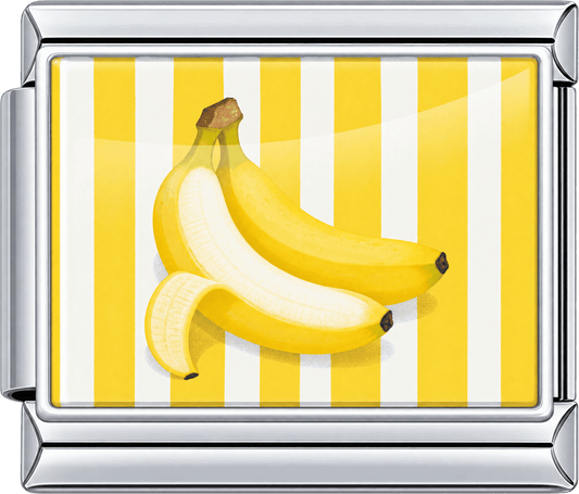 Striped Banana Single Charm