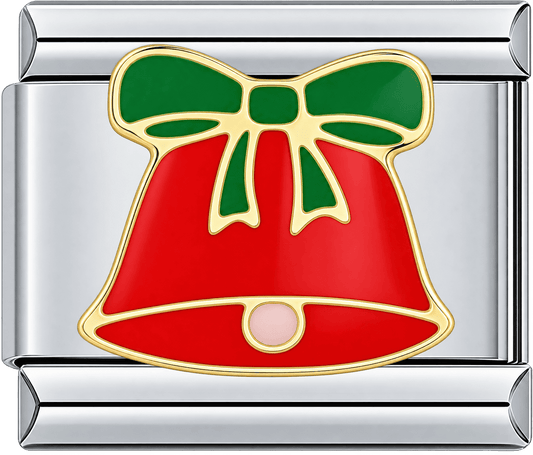 Festive Jingle Bell Single Charm