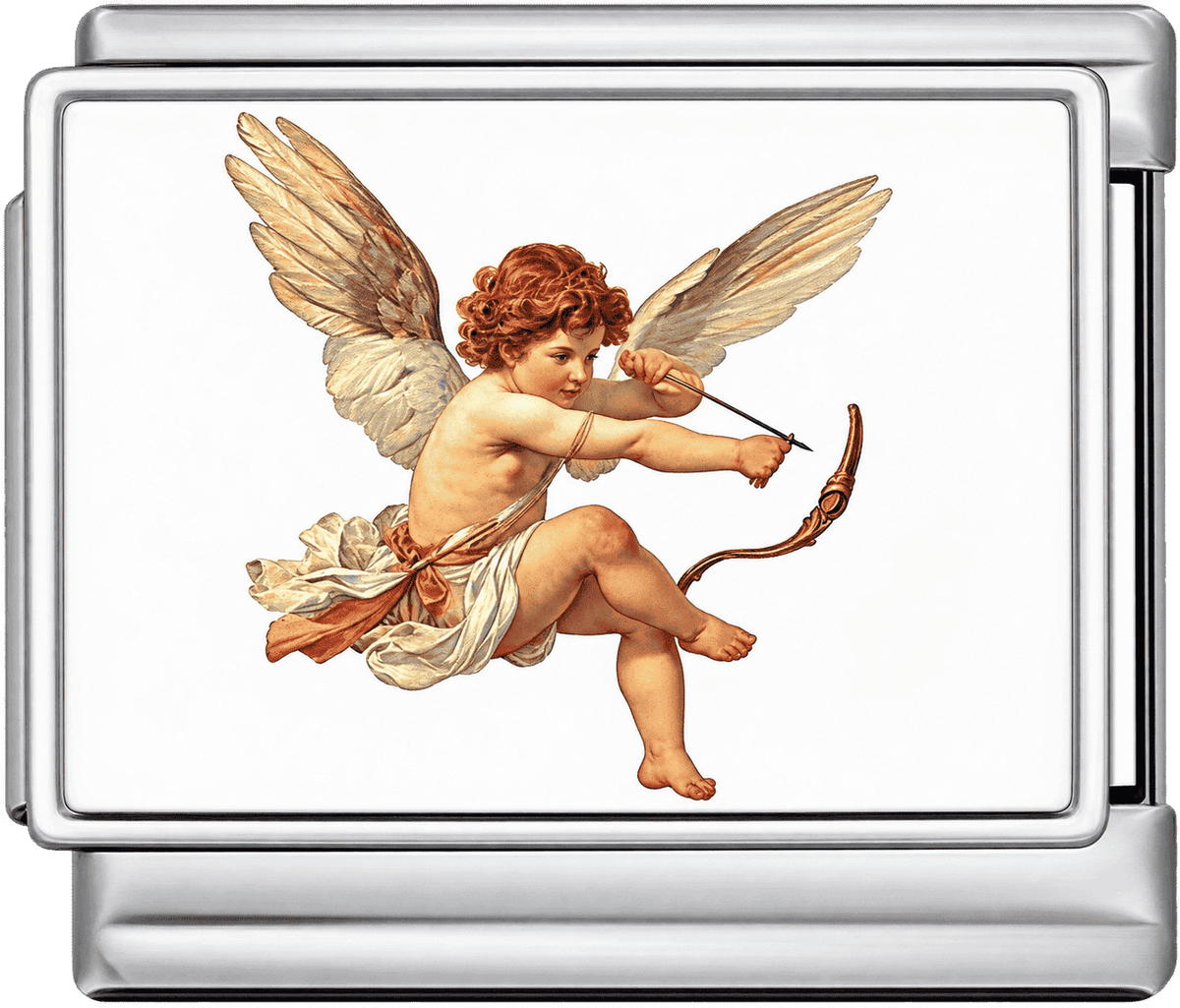 Vintage Cupid Single Charm