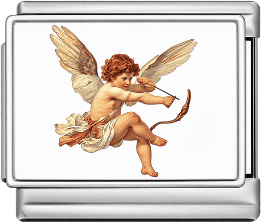 Vintage Cupid Single Charm